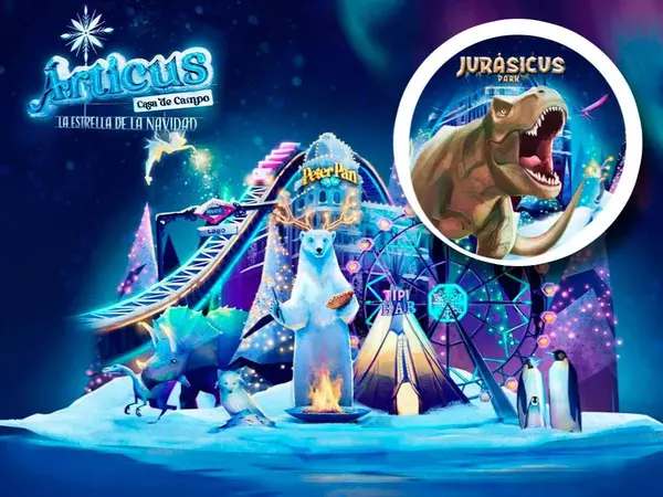 InfoLasRozas.com sortea 5 entradas para Árticus + Jurásicus Park, en el Parque temático de la Navidad