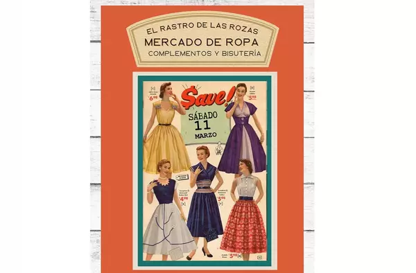 El Rastro de Las Rozas celebra un especial ‘Mercado de Ropa’ este sábado