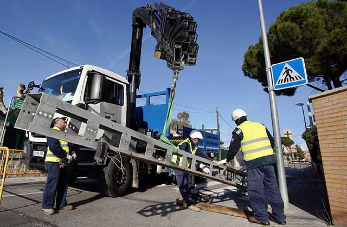 La eliminación del cableado aéreo de otras 10 calles de Las Matas ya está en marcha