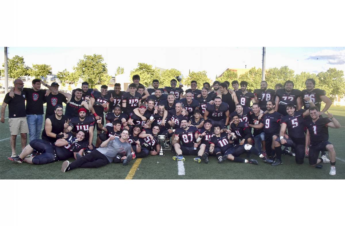 El LG Oled Las Rozas Black Demons gana la Liga Nacional de Football Americano