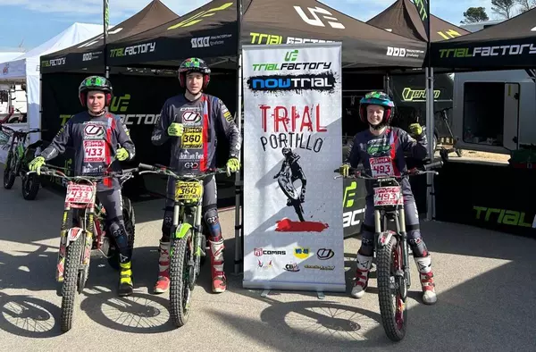 El Motoclub Trialfactory de Las Rozas marca presencia en la tercera carrera del Campeonato Nacional de Trial en Gironella