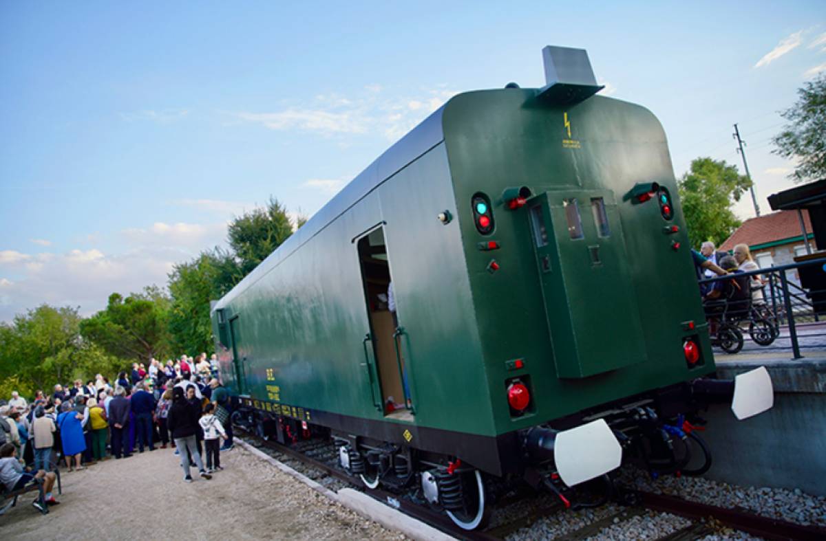 Inaugurados los nuevos vehículos ferroviarios en Las Matas