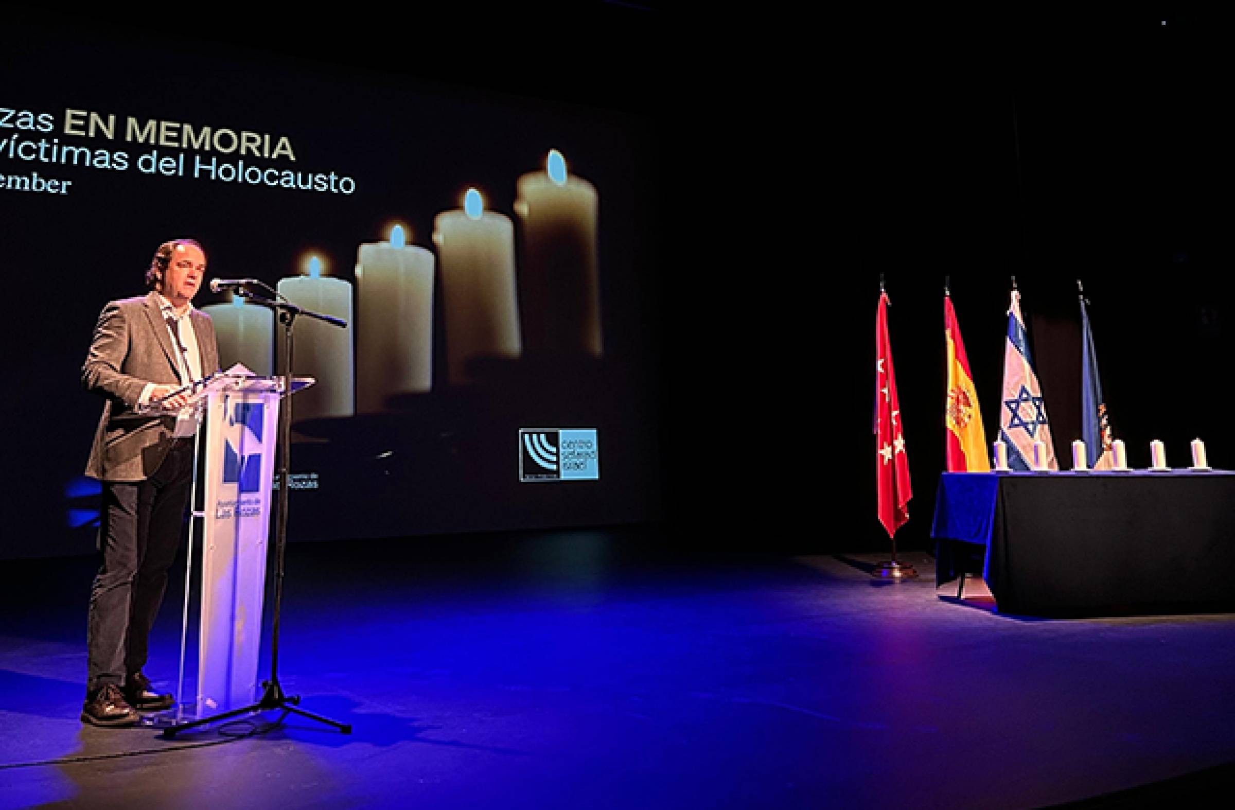 Las Rozas celebra un acto en Memoria de las Víctimas del Holocausto