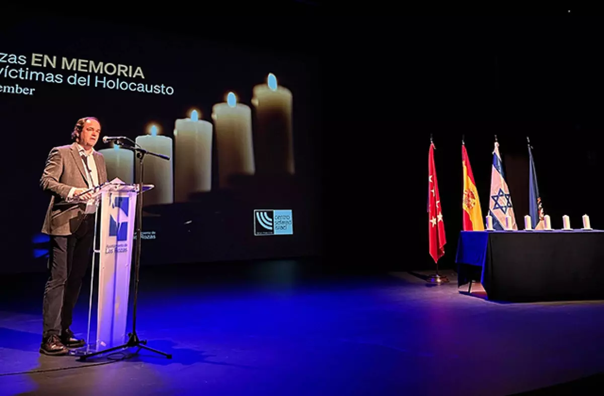 Las Rozas celebra un acto en Memoria de las Víctimas del Holocausto