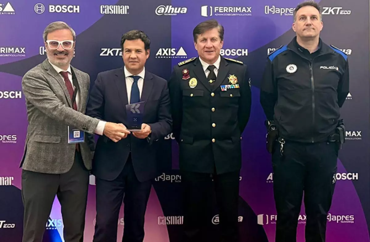 La Policía Local de Las Rozas, premiada por el proyecto de cámaras de seguridad inteligentes