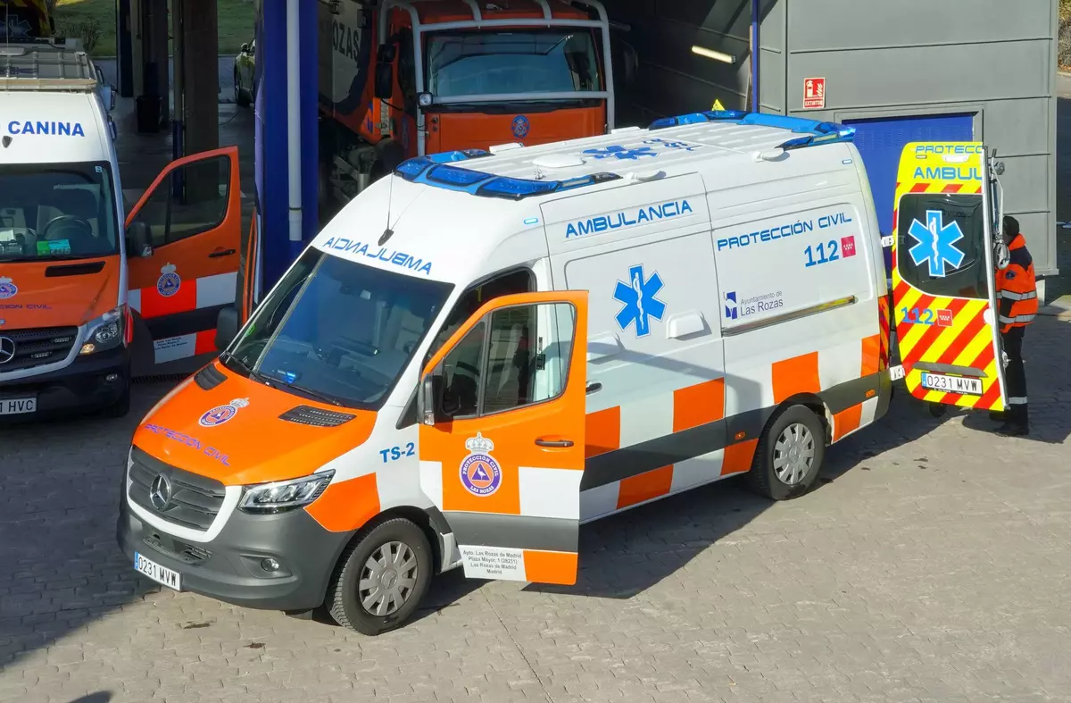 Protección Civil de Las Rozas cuenta con una nueva ambulancia de soporte vital básico