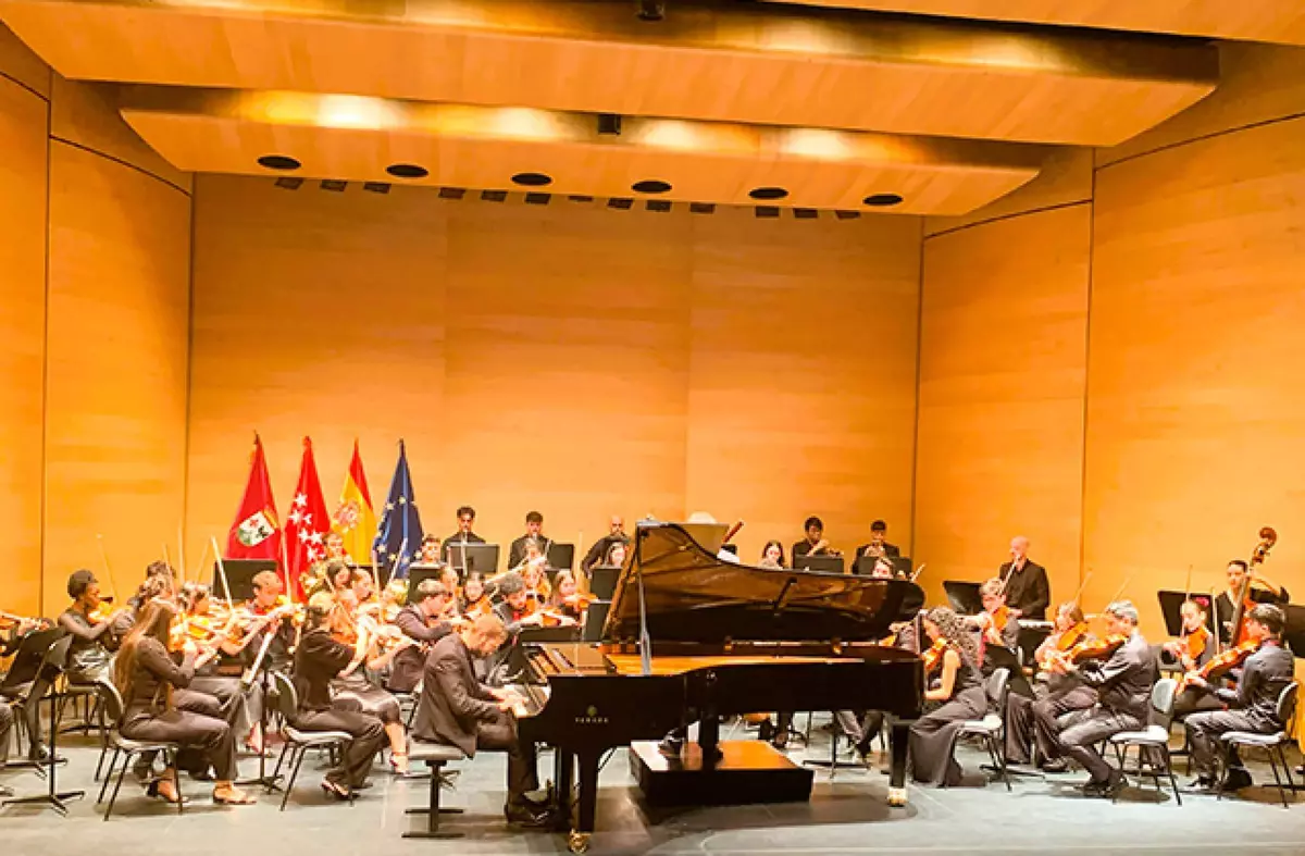 MÚSICA. Orquesta Sinfónica Escuela Superior de Música Forum Musikae.10 de Mayo en Las Rozas