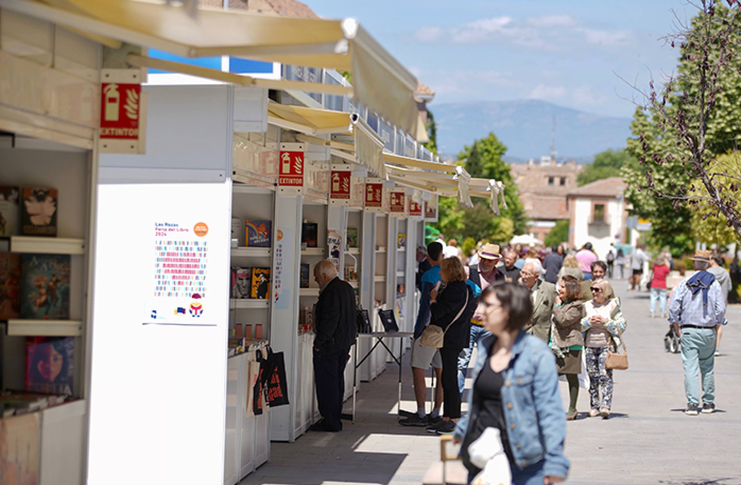 Todo sobre la Feria del Libro Las Rozas 2025: casetas, talleres, concursos, teatro, conciertos y más en la calle Real