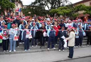 Nueve municipios del noroeste participan en la xx marcha popular de mayores de Las Rozas