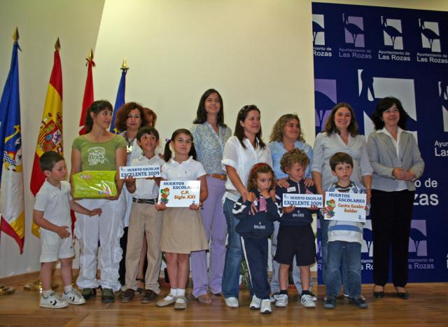 Los colegios Siglo XXI y Balder, ganadores del premio al mejor huerto escolar