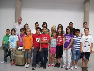 18 alumnos becados por el Ayuntamiento de Las Rozas comienzan su campamento de inglés