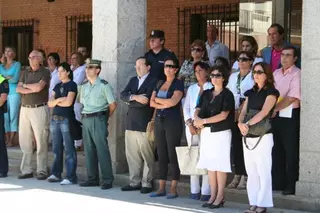 Las Rozas condena el atentado de Calviá con una concentración silenciosa
