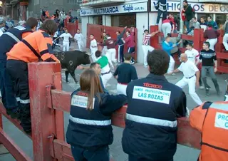 Samer-Protección Civil de Las Rozas presta ayuda sanitaria durante los encierros de San Sebastián de los Reyes