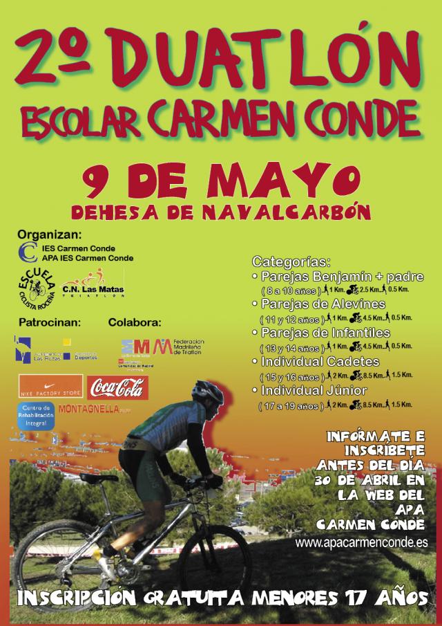 II Duatlón Escolar Carmen Conde