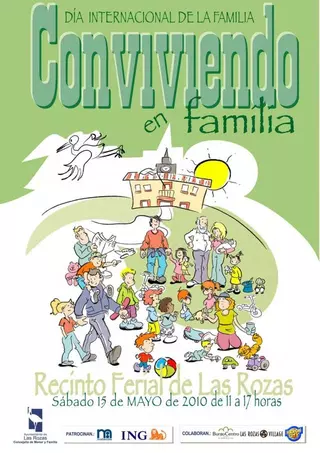 El sábado 15 de mayo, Día de la Familia en Las Rozas
