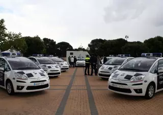 La policía local añade a su flota once nuevos vehículos
