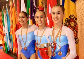 El Campeonato de España de Gimnasia artística femenina se celebra en Las Rozas