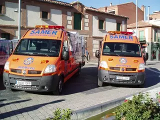 Un equipo de Samer-Protección Civil de Las Rozas, presente en los encierros de San Sebastian de los Reyes