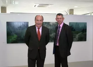 Doce artistas de Villebon-sur-Yvette, Liederbach y Las Rozas exponen en un triangular de pintura