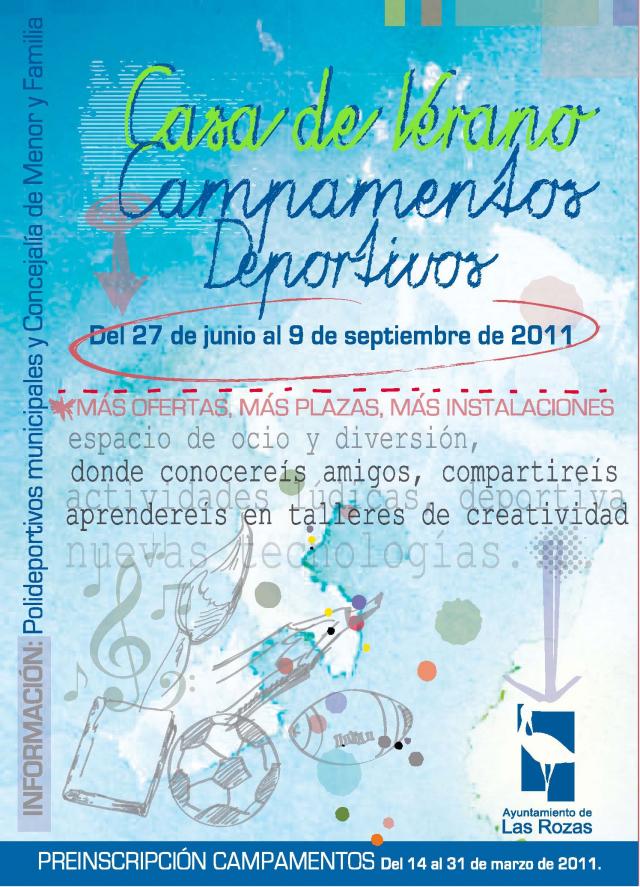 Se abre el plazo de preinscripción en los Campamentos Deportivos y la Casa de Verano