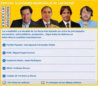 Especial Elecciones Municipales en InfoLasRozas.com