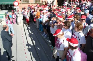 Más de 500 participantes acuden a la Marcha Popular de Mayores de Las Rozas