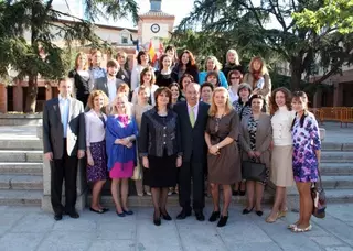 Los 29 mejores profesores de Moscú-Norte visitan Las Rozas
