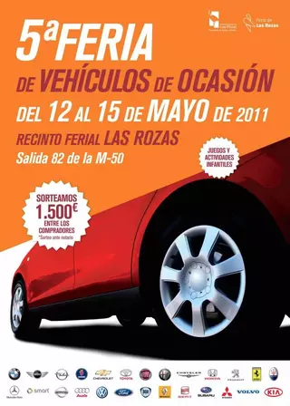 Los concesionarios preparan sus mejores ofertas para la Feria de Vehículos de Ocasión de Las Rozas