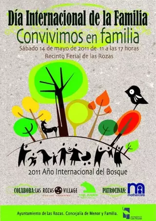 Las Rozas celebrará el Día Internacional de la Familia el sábado 14 de mayo