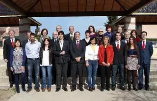 Miguel Ángel Ferrero presenta su candidatura en Las Matas