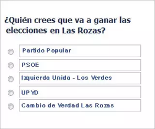 ¿Quién crees que ganará las elecciones municipales en Las Rozas?