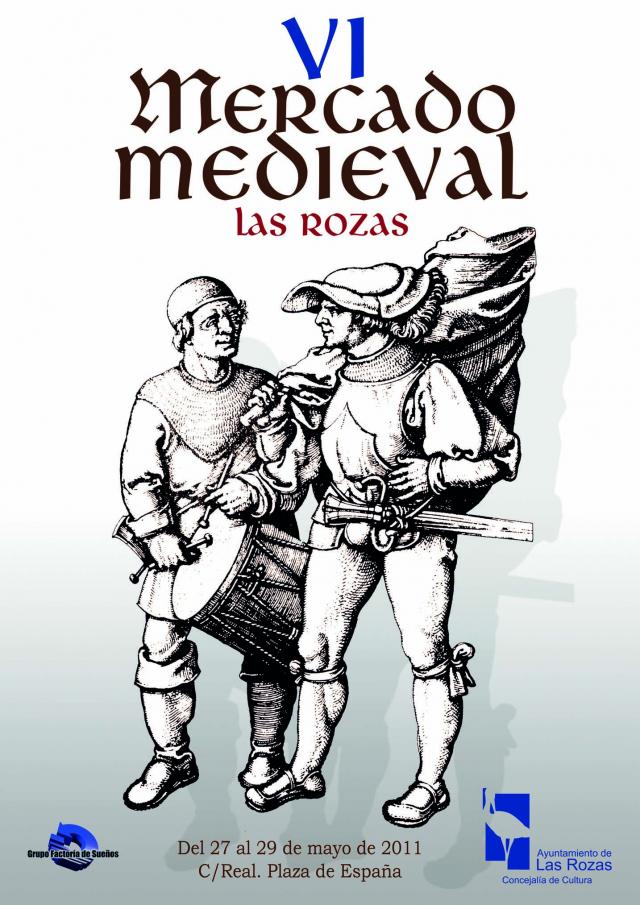 El Mercado Medieval y la Feria del Libro convierten las calles de Las Rozas en una fiesta popular