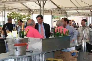 El alcalde inaugura la I Feria Gourmet de Las Rozas