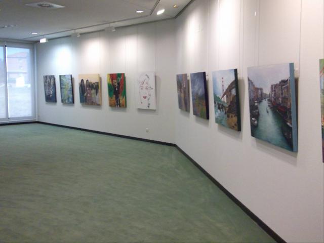 Los alumnos de los Talleres de Cultura exponen sus obras en el Auditorio Joaquín Rodrigo