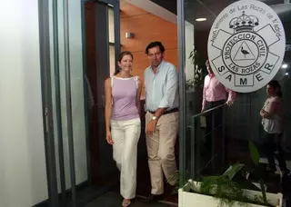 El alcalde de Las Rozas visitó el SAMER-Protección Civil coincidiendo con los diez años del servicio