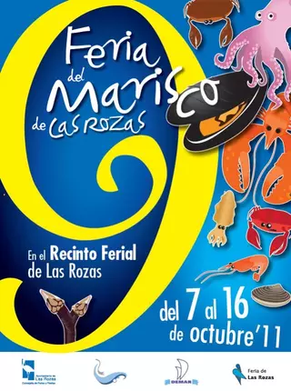 Todo listo en Las Rozas para celebrar la novena edición de la Feria del Marisco
