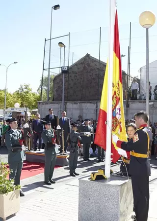 Fernández Rubio celebra con la Guardia Civil de Las Rozas la fiesta de la patrona de la Benemérita
