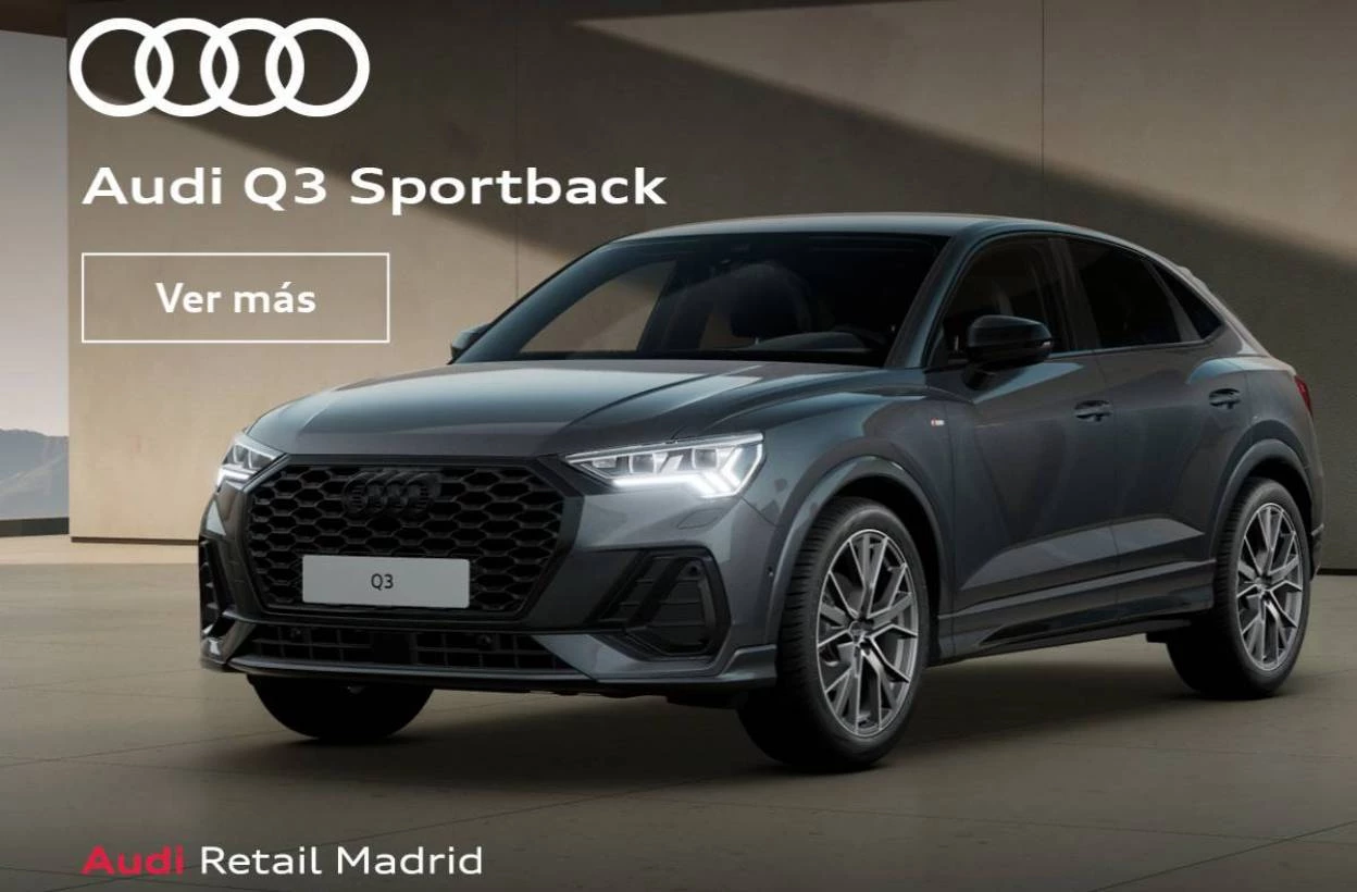 Q3 sportback black 35 TDI 150cv